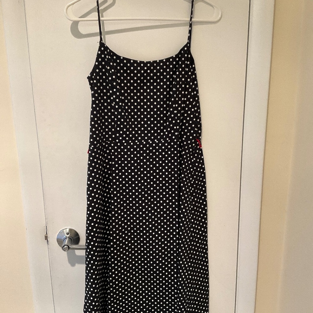 Jessica Howard Polka Dot Dress (Large)